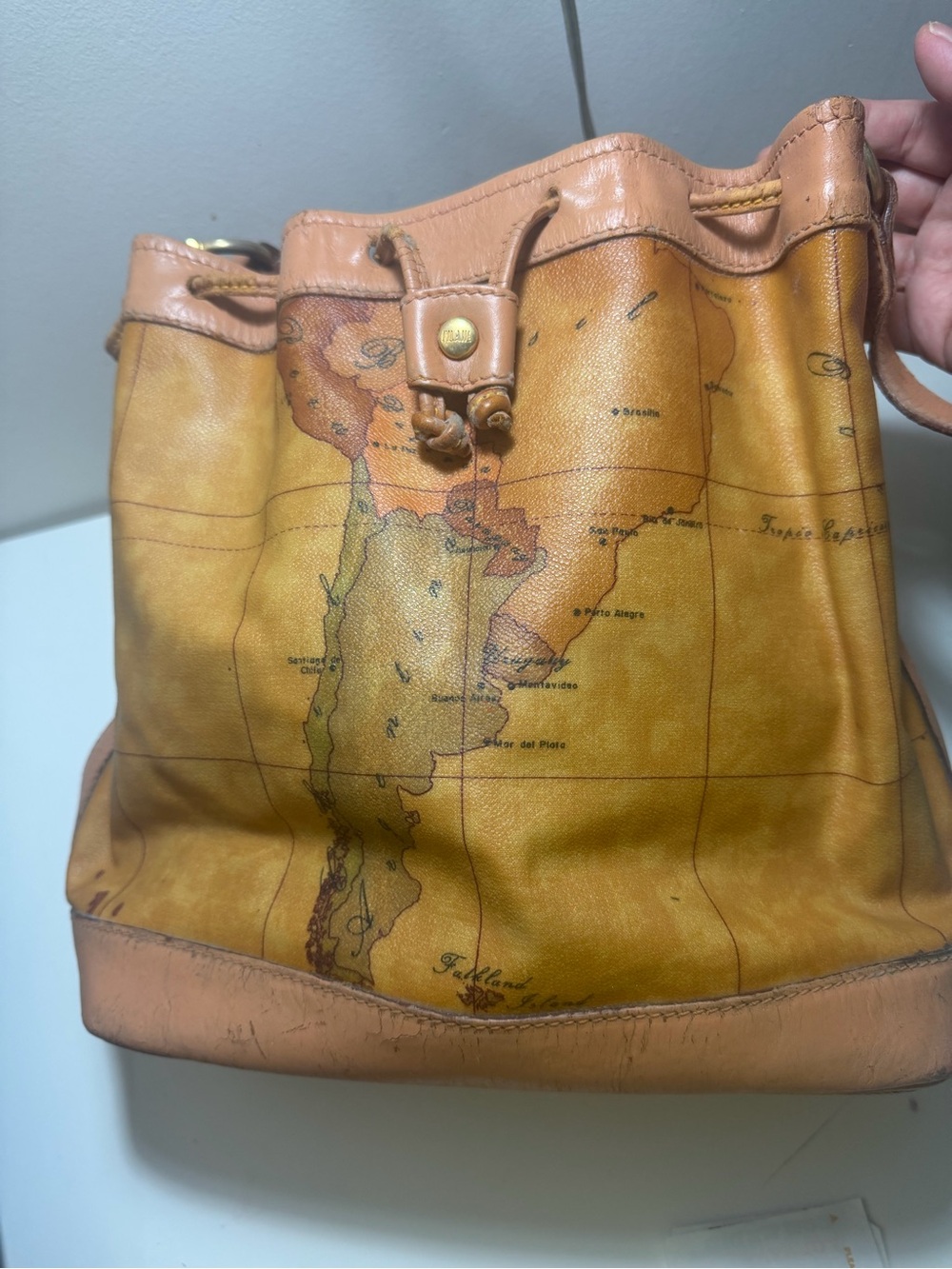 Alviero Martini 1ᴬ Classe Geo Classic Bucket Bag